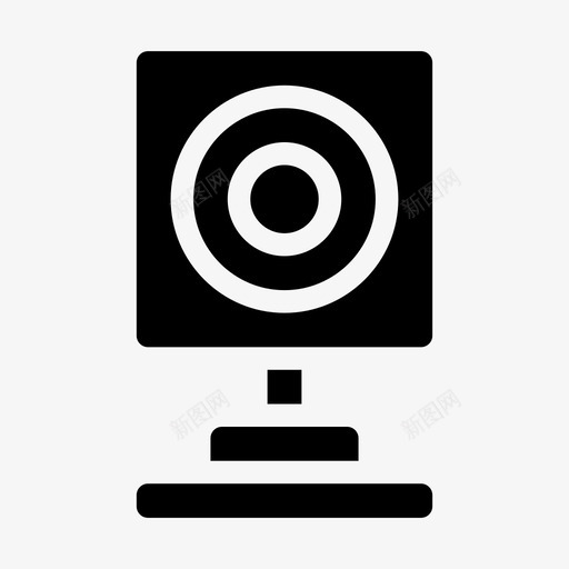 网络摄像头视频聊天视频通话svg_新图网 https://ixintu.com 网络 摄像头 视频聊天 视频 通话 摄像机 摄影 填充