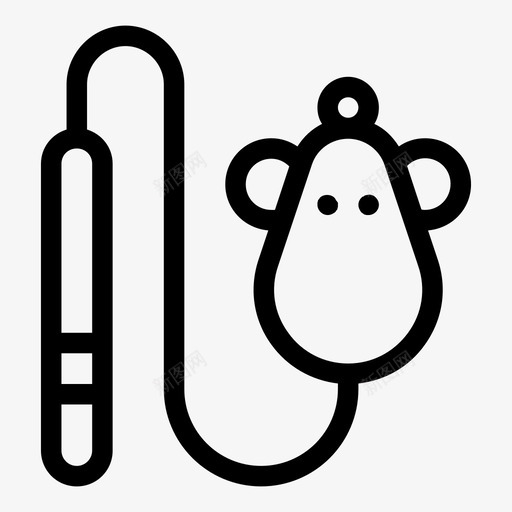 老鼠玩具猫宠物svg_新图网 https://ixintu.com 老鼠 玩具 宠物