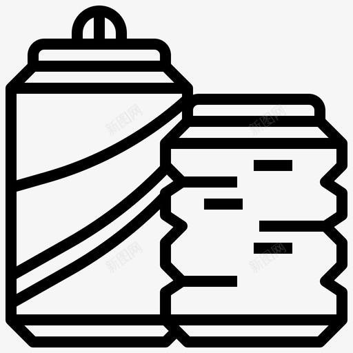罐装汉堡菜单svg_新图网 https://ixintu.com 罐装 汉堡 菜单 三明治 苏打水 垃圾