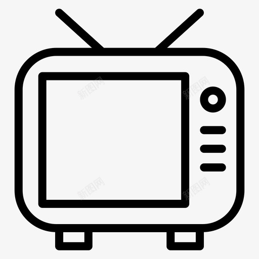 电视频道电子产品svg_新图网 https://ixintu.com 电视 频道 电子产品 节目 设备