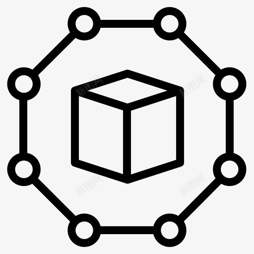 保护包装交付svg_新图网 https://ixintu.com 包装 保护 交付 网络 产品 启动