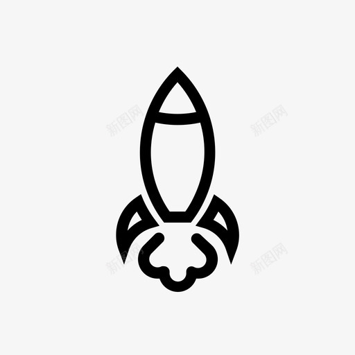 火箭助推器太空svg_新图网 https://ixintu.com 火箭 助推器 太空 启动 普通 生物 数据