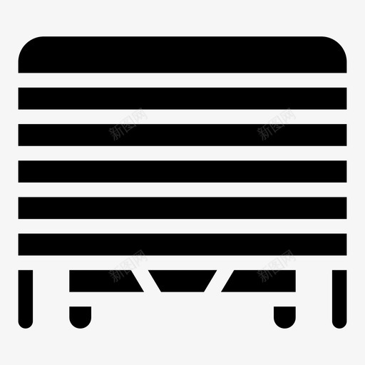 车库关闭停车svg_新图网 https://ixintu.com 关闭 车库 停车 运输 家庭 自动化 填充