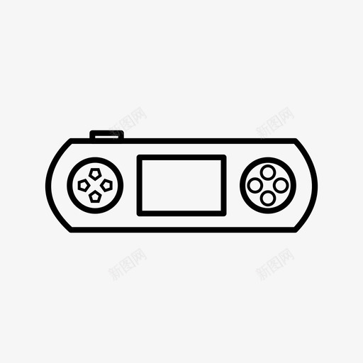 游戏机游戏41家用电器svg_新图网 https://ixintu.com 游戏机 游戏 家用电器