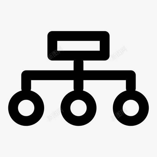 服务器公司连接svg_新图网 https://ixintu.com 公司 连接 服务器 数据库 流程图 用户界面 网页 图标 粗体