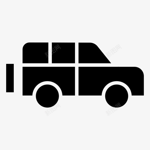 汽车吉普车suvsvg_新图网 https://ixintu.com 汽车 吉普车 交通工具 车辆 狩猎