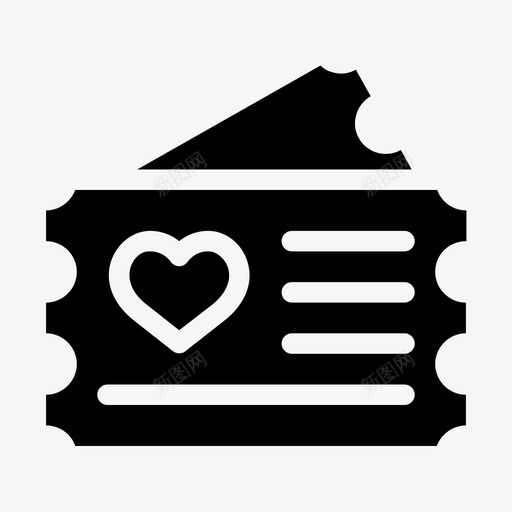 门票通行证演出svg_新图网 https://ixintu.com 情人节 门票 通行证 演出 剧院 验证 填写