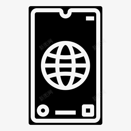 智能手机通讯网络svg_新图网 https://ixintu.com 智能 手机 通讯网络 社交 网络 新闻 期刊 字形