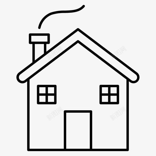度假屋公寓大厦svg_新图网 https://ixintu.com 度假 公寓 大厦 住宅 杂项