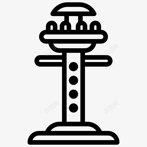 塔自由落体游乐园童年svg_新图网 https://ixintu.com 自由落体塔 自由落体 游乐园 童年 公平 乐趣