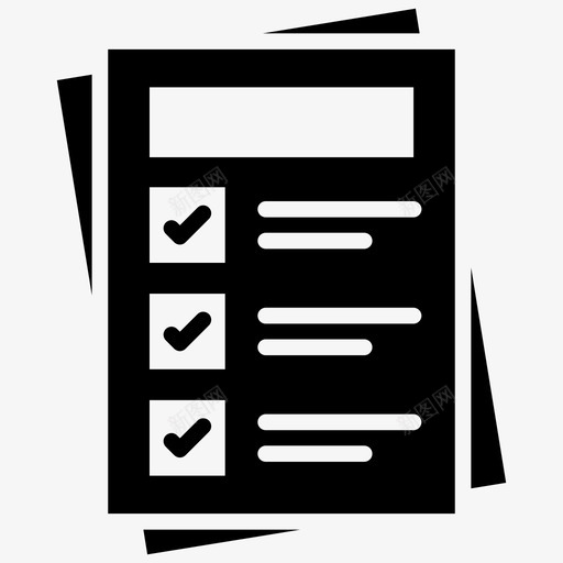 检查表议程待办事项svg_新图网 https://ixintu.com 检查表 议程 待办 事项 搜索引擎 优化 网络