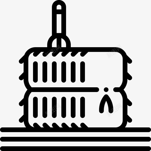草垛农业耕作svg_新图网 https://ixintu.com 草垛 农业 耕作 收割