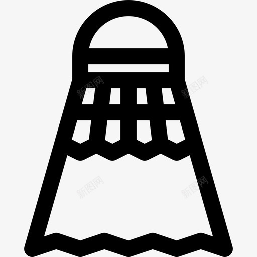 羽毛球游戏梭子svg_新图网 https://ixintu.com 羽毛球 游戏 梭子 羽毛球运动 运动 大纲