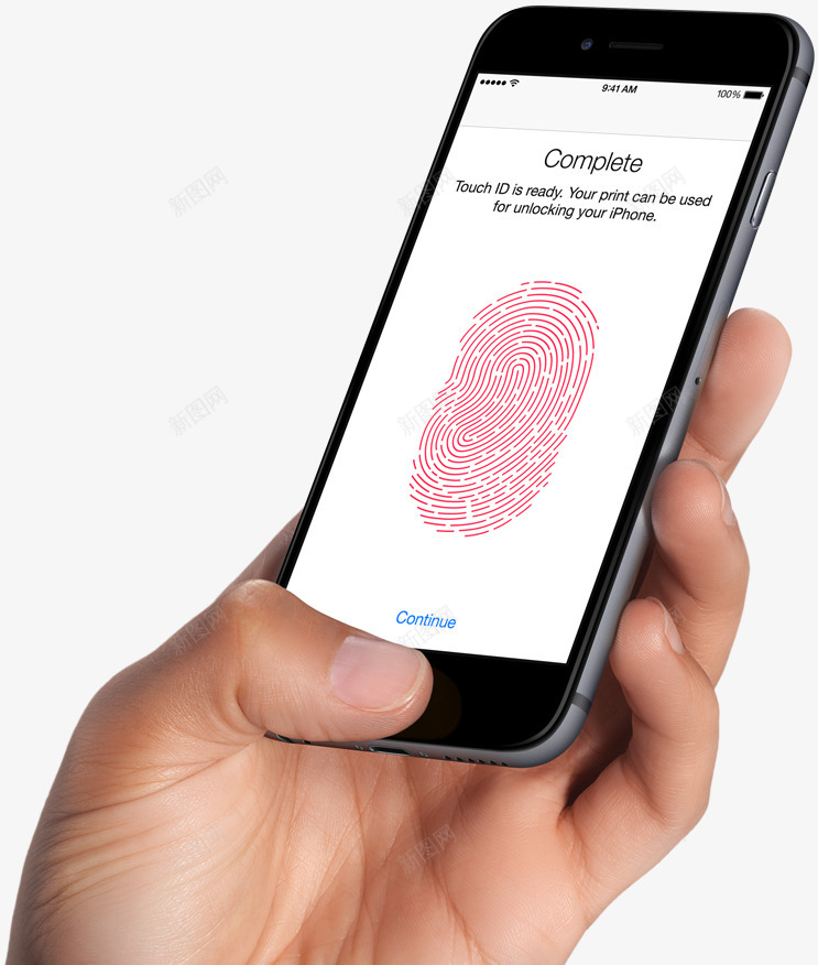 苹果iPhone6TouchIDPNGPNS素材png免抠素材_新图网 https://ixintu.com 苹果 素材