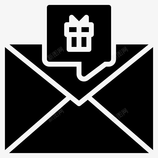 礼物邮件庆祝圣诞节svg_新图网 https://ixintu.com 礼物 邮件 庆祝 圣诞节 信件 惊喜