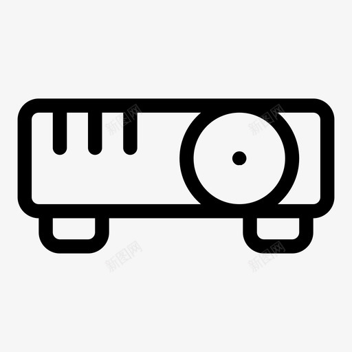 投影仪图像图片svg_新图网 https://ixintu.com 投影仪 图像 图片 技术 视频 智能家居