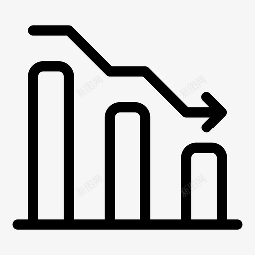 统计条递减svg_新图网 https://ixintu.com 统计 递减 图形 生态 元素