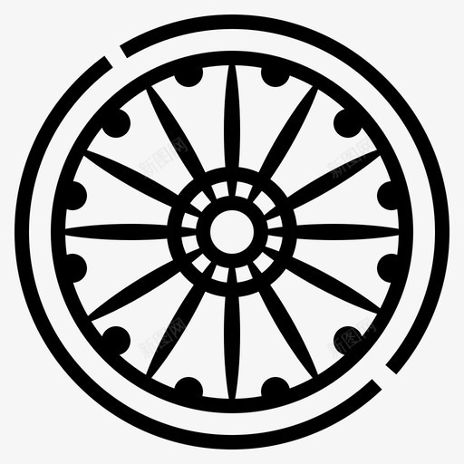 脉轮阿育王佛教svg_新图网 https://ixintu.com 脉轮 阿育 王佛教 佛教 印度教 印度 民族