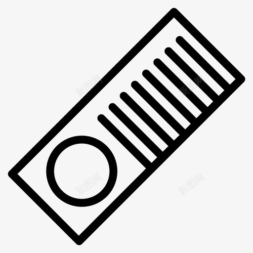 梳子护理发刷svg_新图网 https://ixintu.com 梳子 护理 理发 发型 沙龙