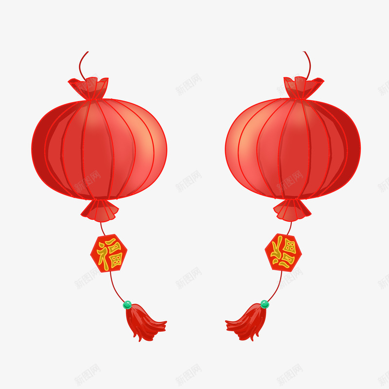 年货节新年元素PNGpng免抠素材_新图网 https://ixintu.com 年货 新年 元素