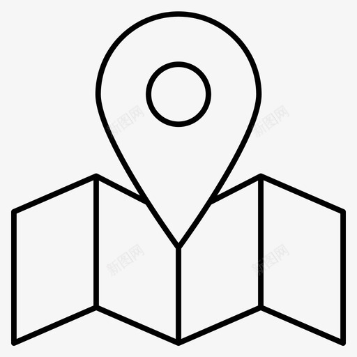 地图方向发现svg_新图网 https://ixintu.com 地图 方向 发现 地理 杂项