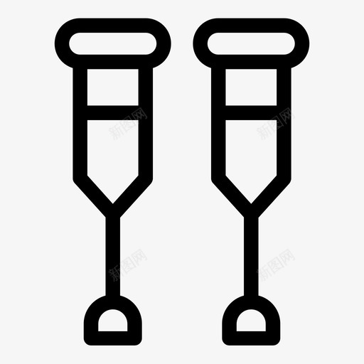 拐杖无障碍多样性svg_新图网 https://ixintu.com 拐杖 无障碍 多样性 损伤 矫形 医疗 项目
