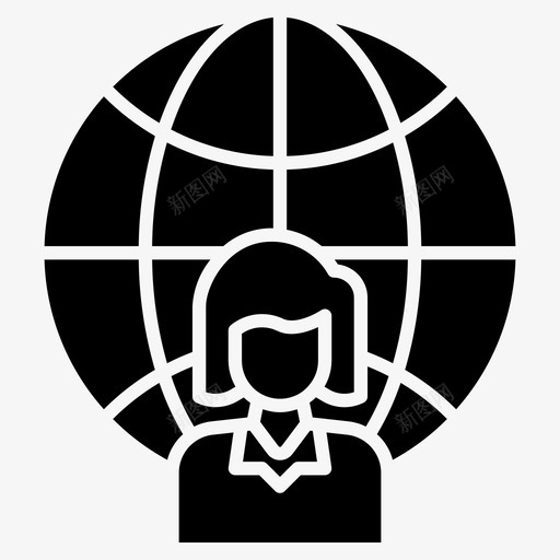 女商人世界社区组织svg_新图网 https://ixintu.com 商人 世界 社区 组织 世界各地 杂项