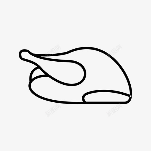 烤鸡肉43秋季svg_新图网 https://ixintu.com 烤鸡 鸡肉 秋季