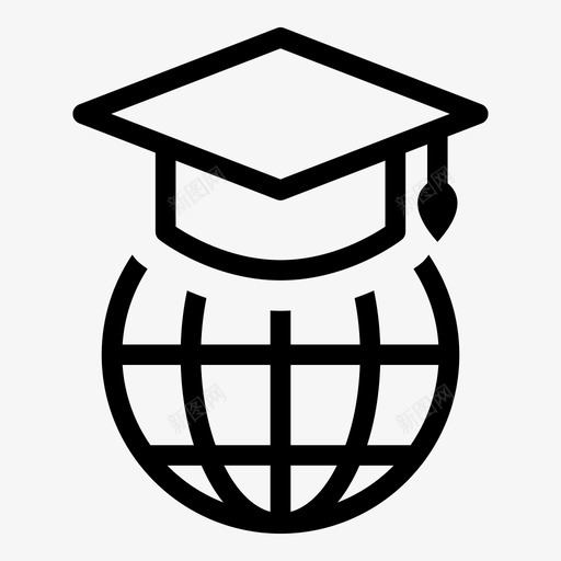 全球教育课程在线svg_新图网 https://ixintu.com 全球 教育 教育课 课程 在线 法律 大纲