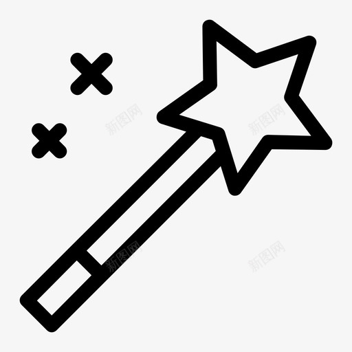 权杖文化魔法svg_新图网 https://ixintu.com 权杖 文化 魔法 魔术师 巫师