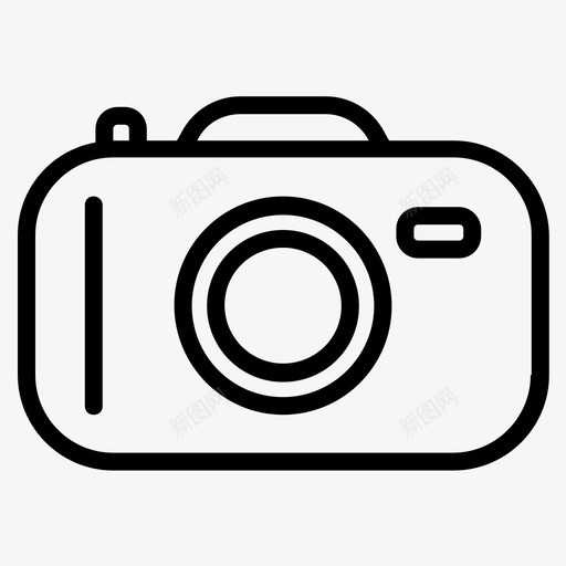 照相机电子产品小工具svg_新图网 https://ixintu.com 电子产品 照相机 小工 工具
