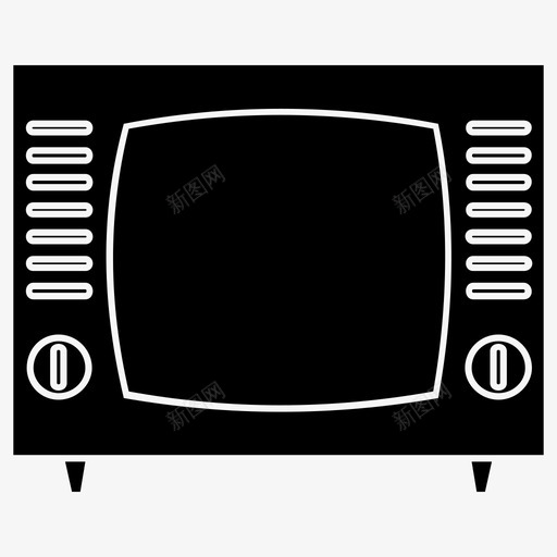 电视电子信息svg_新图网 https://ixintu.com 电视 媒体 电子信息 信息