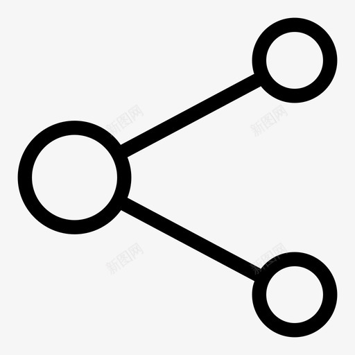 分享圈子连接器svg_新图网 https://ixintu.com 分享 圈子 连接器 多媒体 社交 网络 音乐
