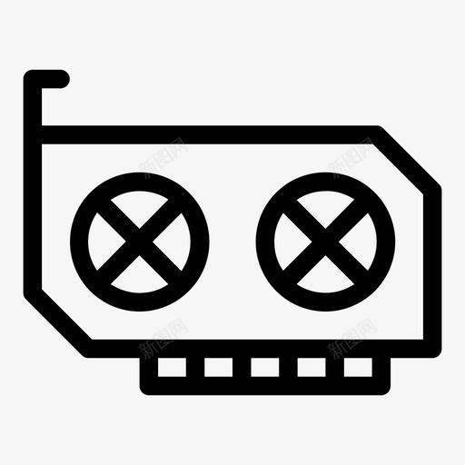 视频卡设备gpusvg_新图网 https://ixintu.com 视频卡 设备 图形 硬件 区块