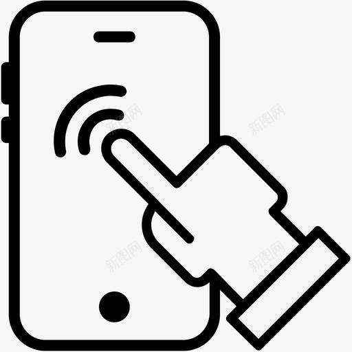 触摸屏手势手svg_新图网 https://ixintu.com 触摸屏 智能 手机 手势 技术