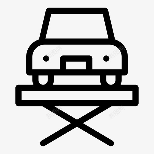 电梯汽车修理svg_新图网 https://ixintu.com 电梯 汽车修理 千斤顶 修理 车库