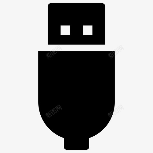 usb磁盘驱动器svg_新图网 https://ixintu.com 磁盘驱动器 插头 可移动 技术 可靠