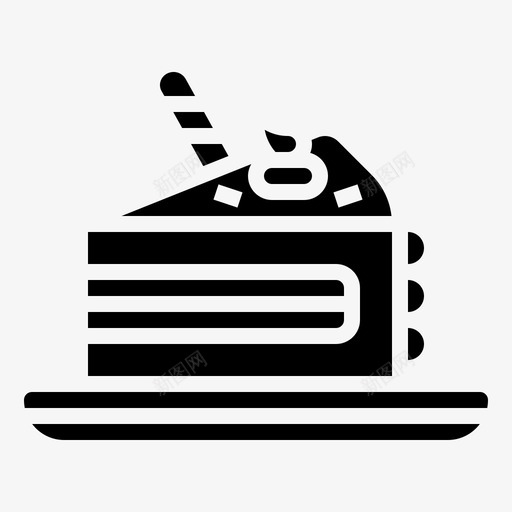 蛋糕面包师蛋糕片svg_新图网 https://ixintu.com 蛋糕 面包师 甜点 食物 面包店 雕文