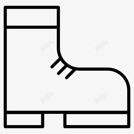 靴子鞋远足svg_新图网 https://ixintu.com 靴子 远足 安全 狩猎