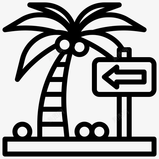 城市赌博文化svg_新图网 https://ixintu.com 城市 赌博 文化 地标 拉斯 维加 加斯 棕榈树 乐透
