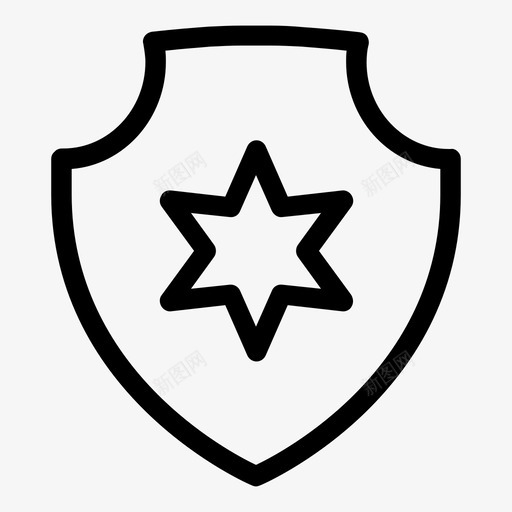 警徽警官法律和司法svg_新图网 https://ixintu.com 警徽 警官 法律 司法