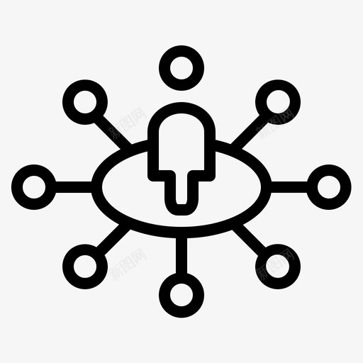 传播传染病瘟疫svg_新图网 https://ixintu.com 瘟疫 传播 传染病 社会 疏远