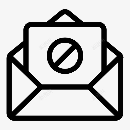 垃圾邮件电子邮件信封svg_新图网 https://ixintu.com 垃圾 邮件 电子邮件 信封 信息 广告