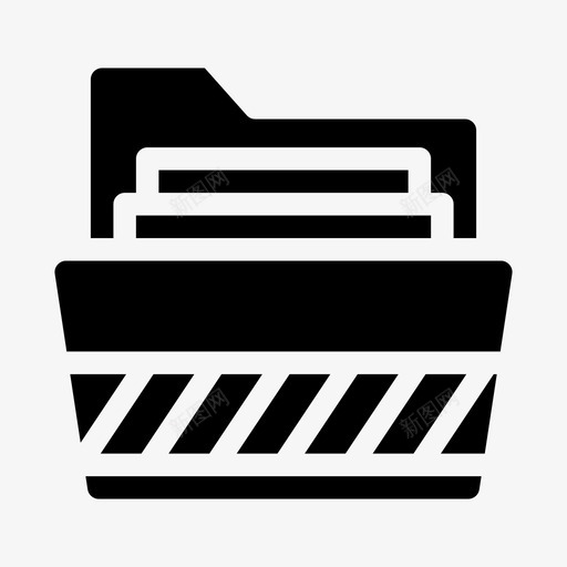 文件夹数据存储文件存储svg_新图网 https://ixintu.com 存储 文件夹 数据 文件 办公 资料 基本 填写