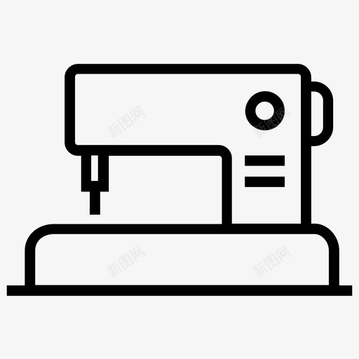 缝纫机裁缝缝纫用品svg_新图网 https://ixintu.com 缝纫机 裁缝 缝纫 用品