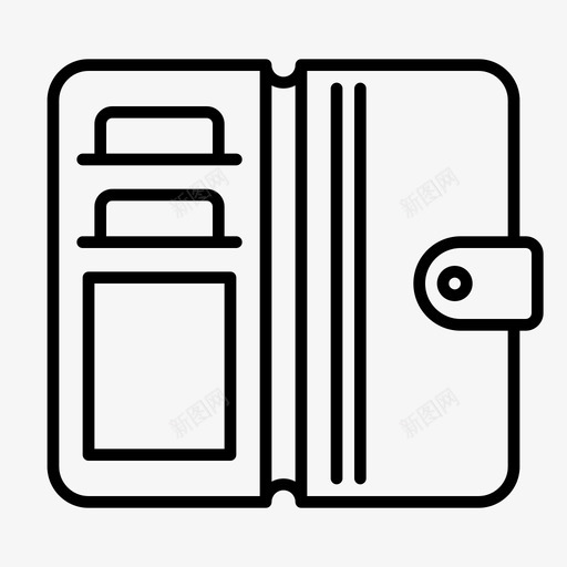 钱包钱付款svg_新图网 https://ixintu.com 钱包 钱付款 付款 日常用品