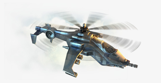 EEC Gunship T3LMpng免抠素材_新图网 https://ixintu.com