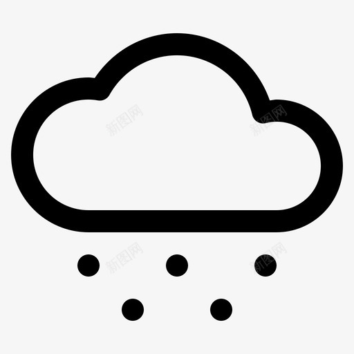 降雪雨滴暴风雪svg_新图网 https://ixintu.com 降雪 雨滴 暴风雪 天气 冬天 天气预报 大纲