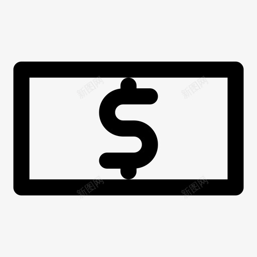 金钱优惠券折扣svg_新图网 https://ixintu.com 金钱 优惠券 折扣 费用 价格 门票 办公室 醒目 图标