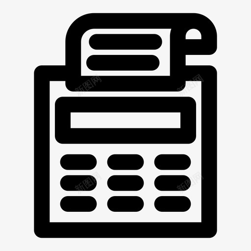 传真机聊天信息svg_新图网 https://ixintu.com 传真机 聊天 信息 电报 办公室 粗体 图标